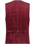 Corduroy Waistcoat - Burgundy